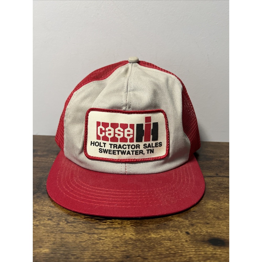 VTG CASE IH International Harvester Snapback Mesh Hat K PRODUCTS, Sweetwater TN